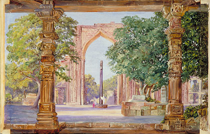 Iron Pillar of Old Delhi, India