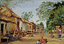 Village of Mat Houses, near Garoet, Java