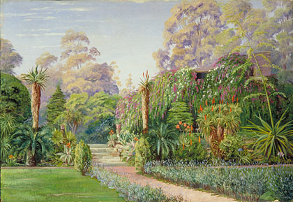 Scene in Dr Atherstone's Garden, Grahamstown