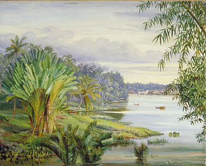 View of Kuching and River, Sarawak, Borneo