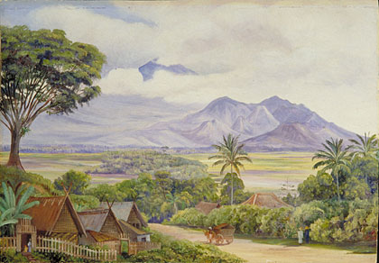 View from Malang, Java