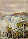 The American Fall from Pearl Island, Niagara