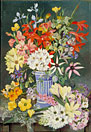 Old Dutch Vase and South African Flowers