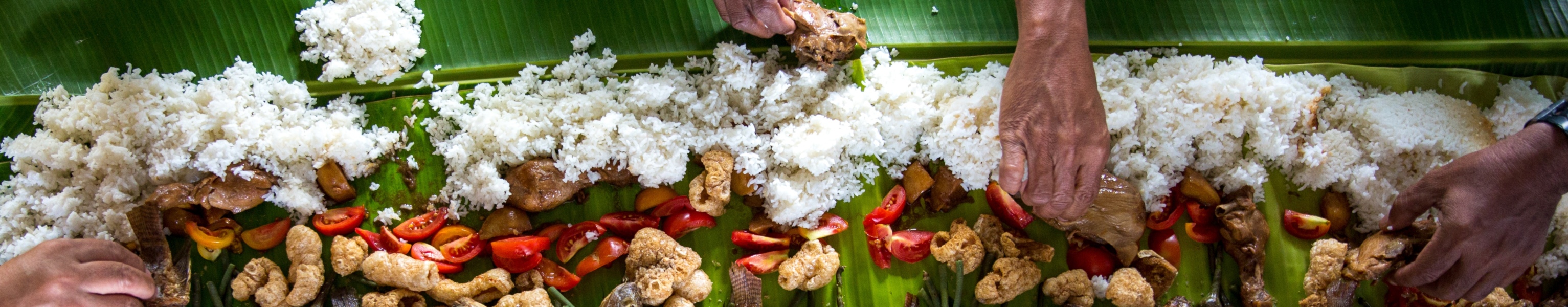 A meal of rice in the Philippines by Avel Chuklanov/Unsplash