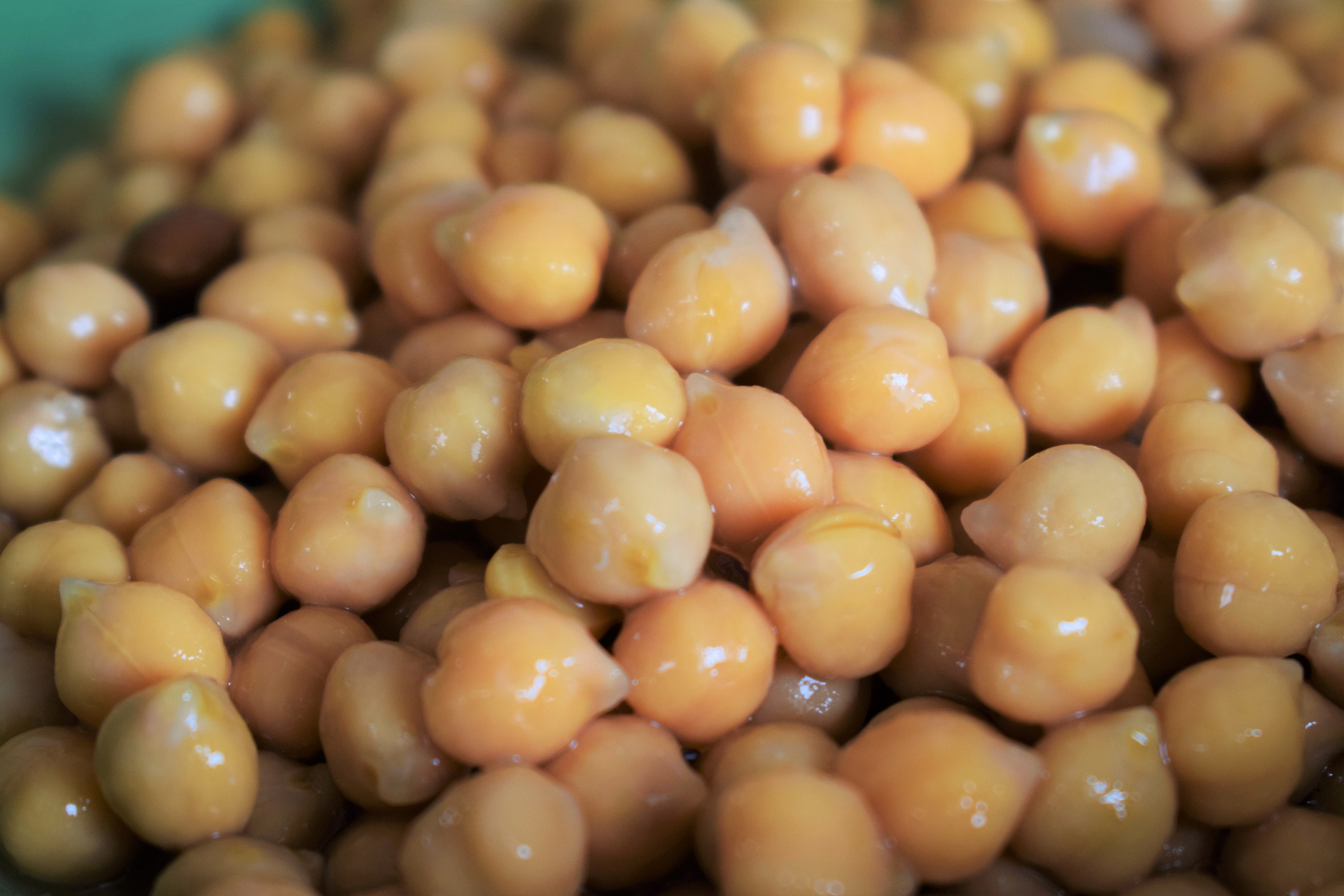 A pile of chickpeas 