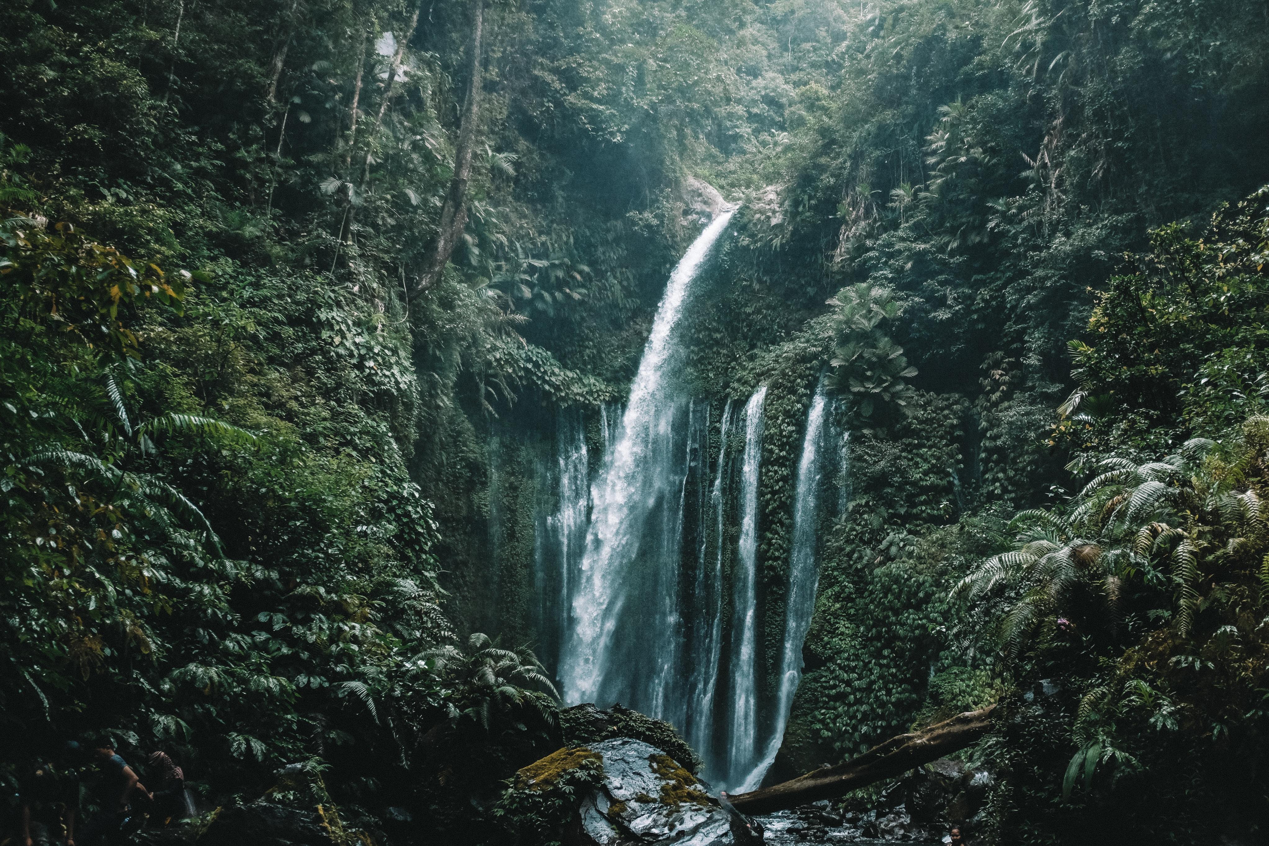 Sendang Gile Waterfall, Indonesia