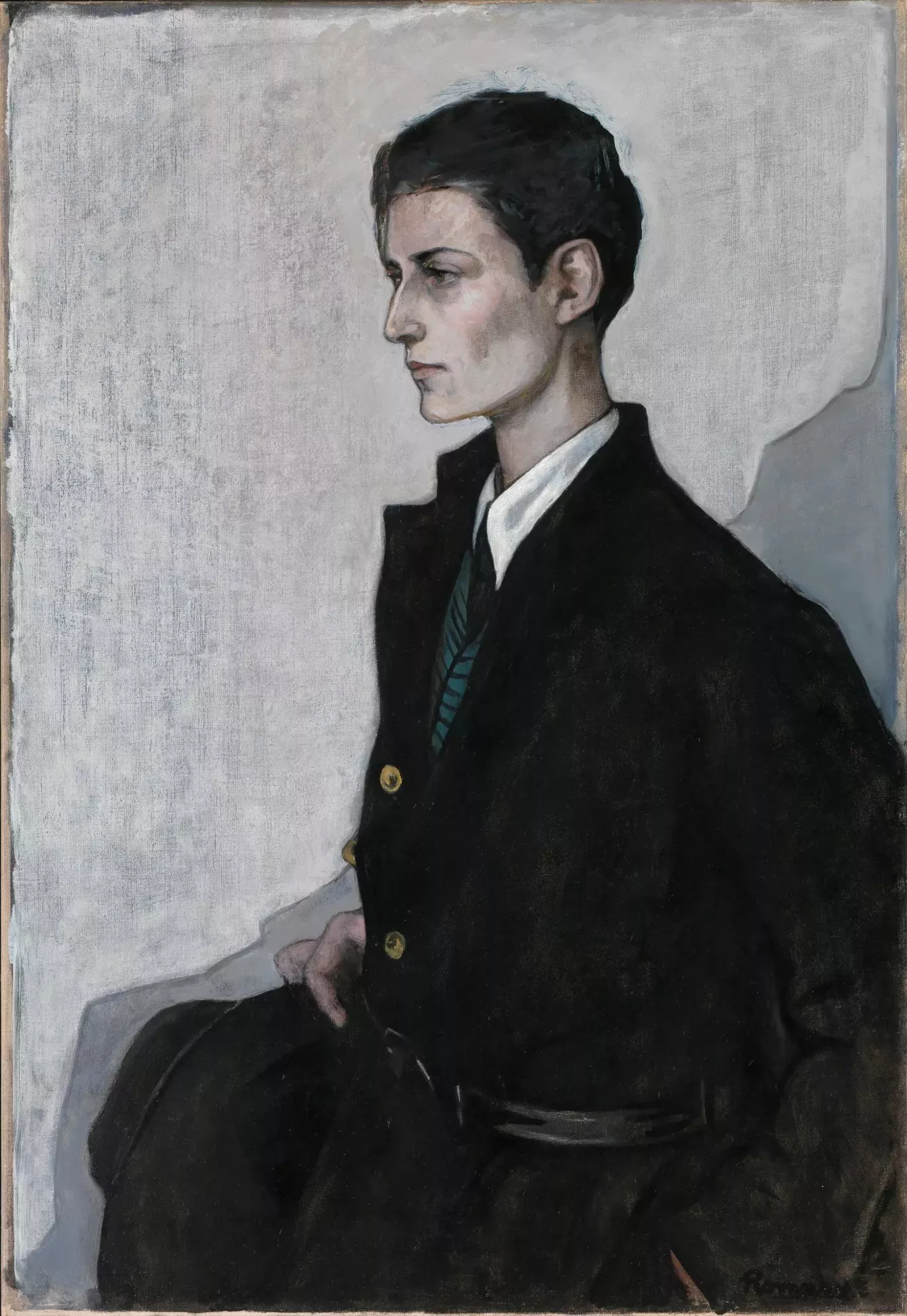 A portrait of the painter Gluck