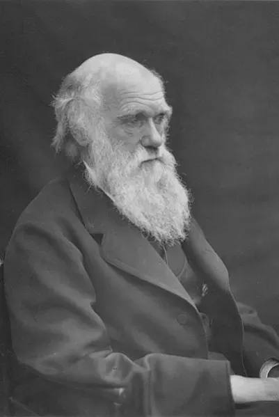 A photo of Charles Darwin