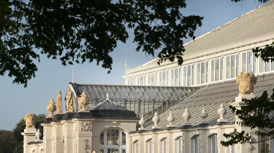 Exterior shot of the Temperate House